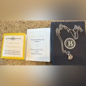 The Bradford Exchange Personalized Dog Tag Necklace